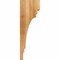 Ekena Millwork Pescadero Rough Sawn Corbel, Western Red Cedar, 6"W x 8"D x 24"H COR06X08X24PEC00RWR - alternate 4